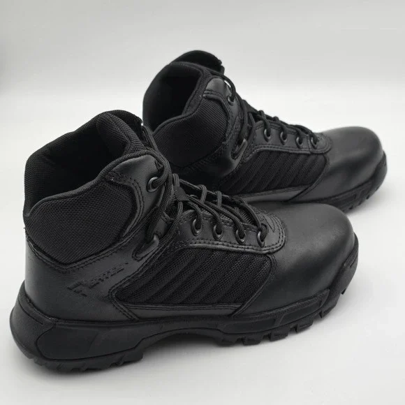 Bates Women's E03564 Tactical Sport II Boots 6.5M Black Mid Comp Toe Leather NIB - Picture 2 of 15